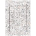 Safavieh 8 x 10 ft. Sonoma Contemporary Rectangle Power Loomed Rug - Ivory & Gray SON355A-8